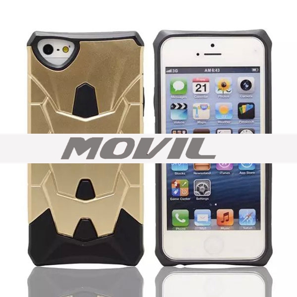 NP-2097 TPU   PC funda para Apple iPhone 5S-8